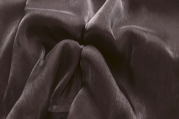 Органза с люрексом/шоколадный 4215-PY/C#18