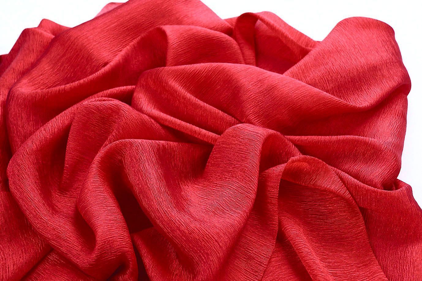 Вуаль креш/красный 12358/C#10