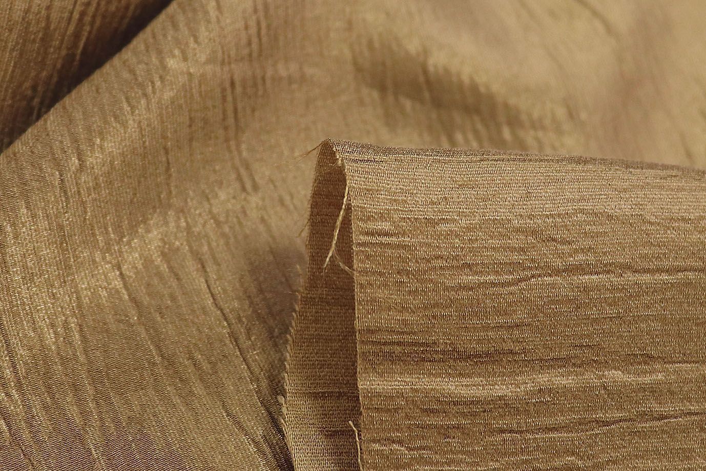 Органза TENCEL креш/светло-коричневый 3795-PY/C#31