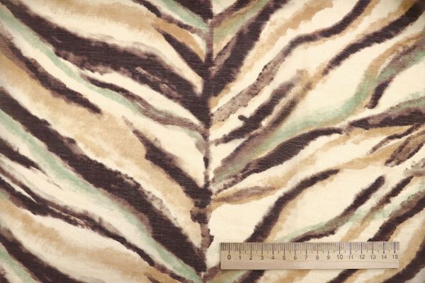 Вуаль принт/бежево-коричневый 3890-PY/D#1/C#3