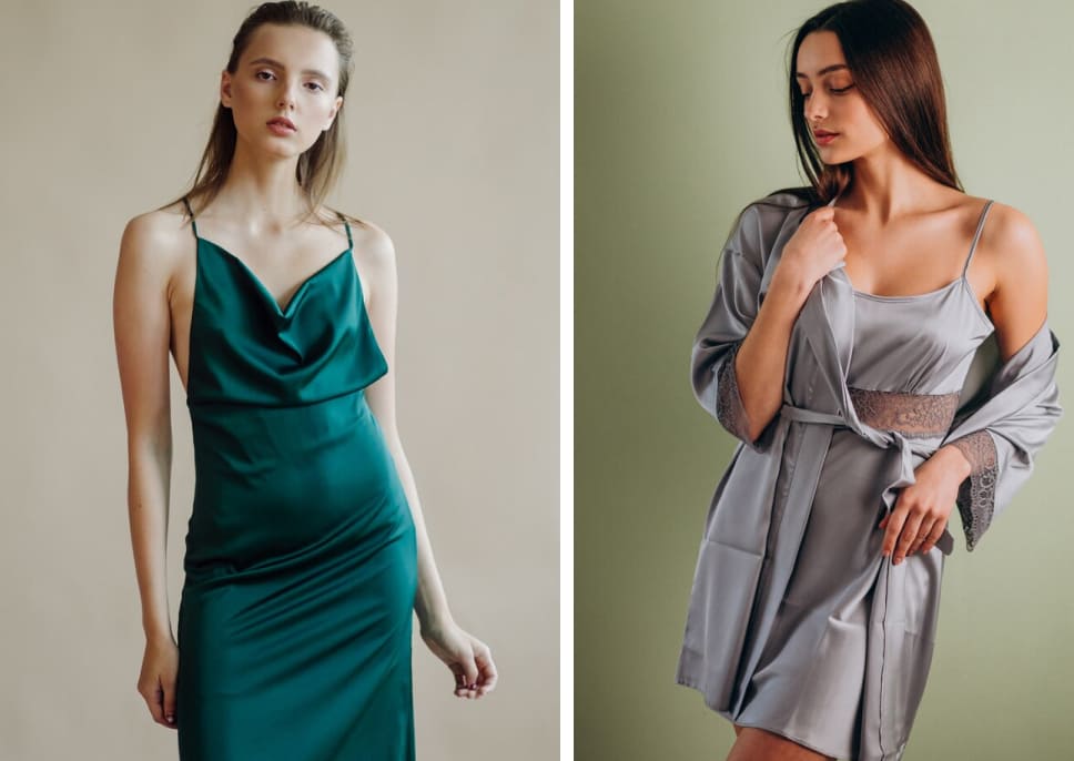 Одежда из шелка Армани