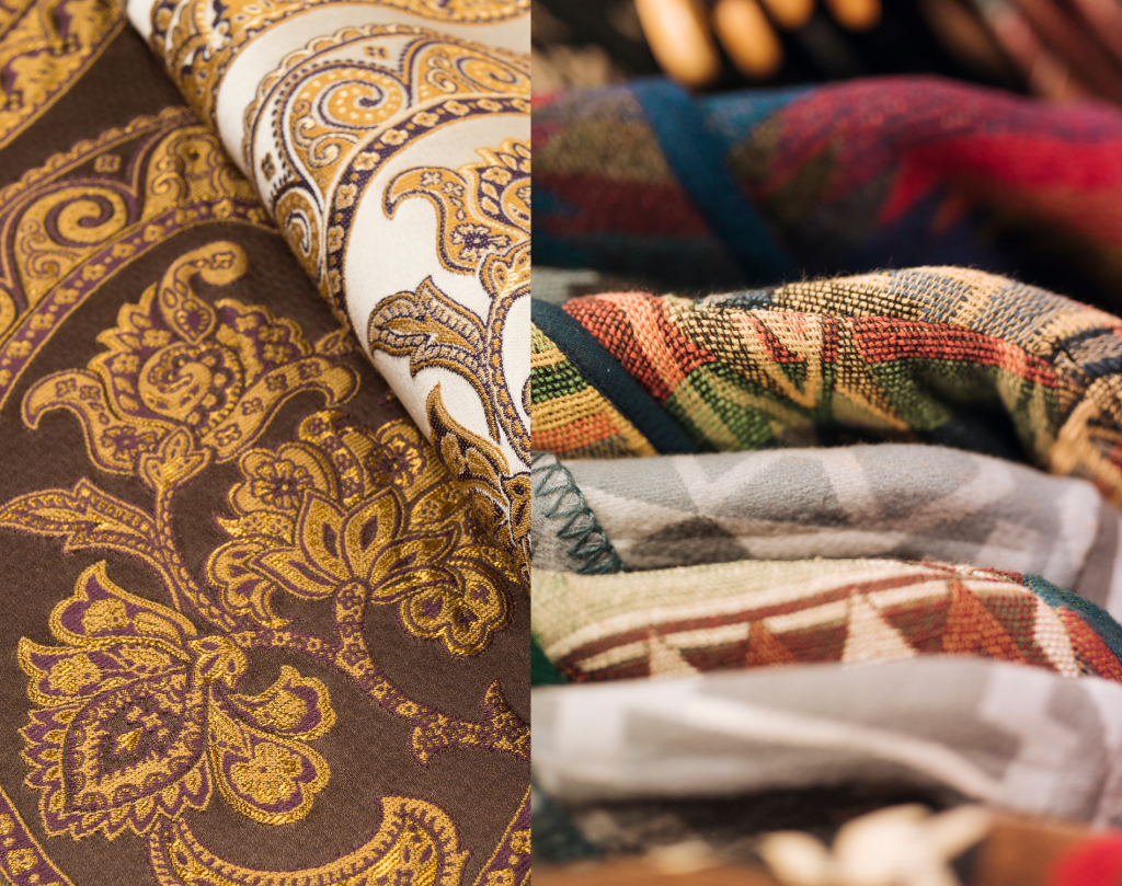 Средневековые гобелены и узорчатые ткани