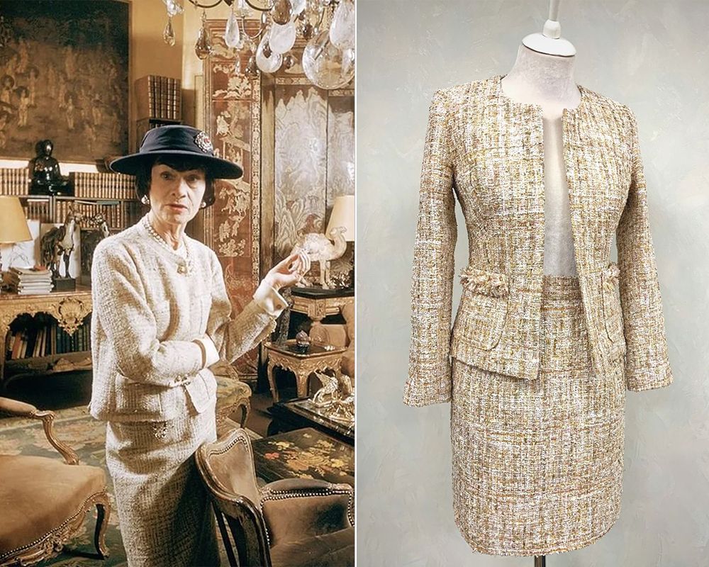 твид-шанель.