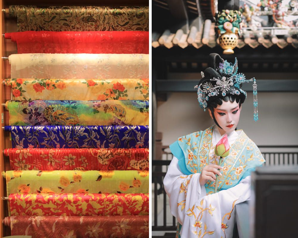 Современные ткани Китая