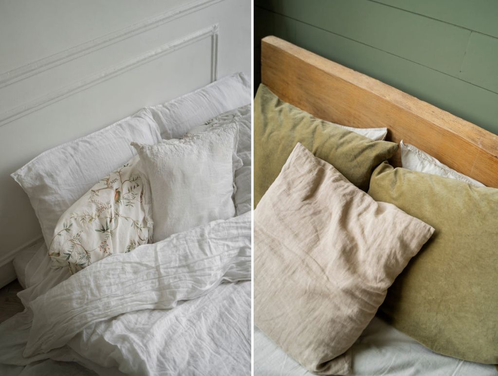 Лен бохо в интерьере