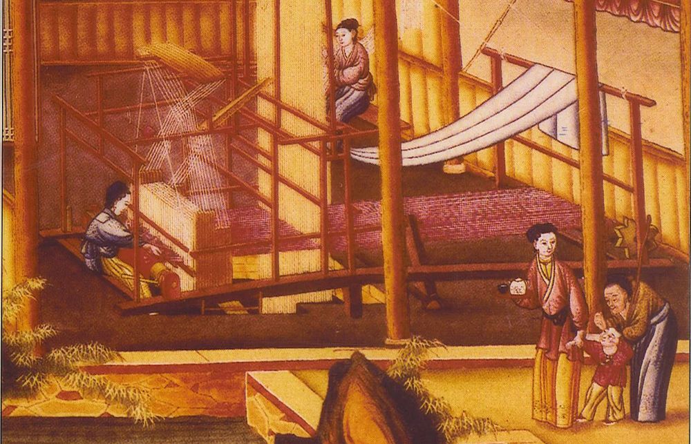 история шелка