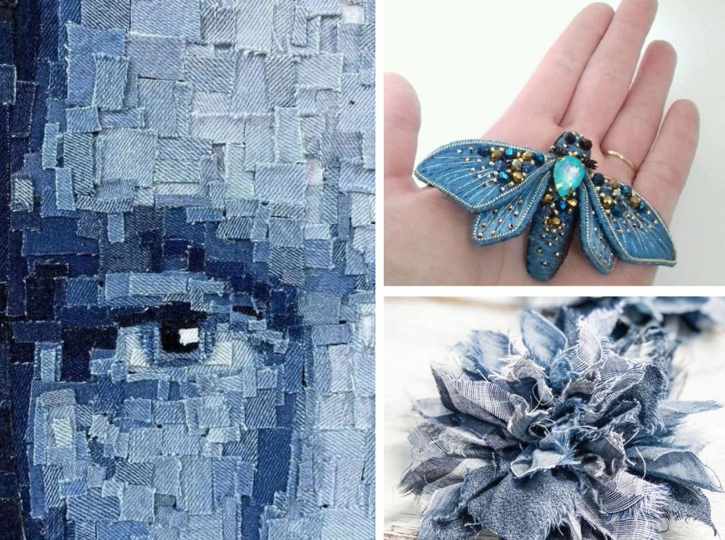 Джинсовая ткань в творчестве