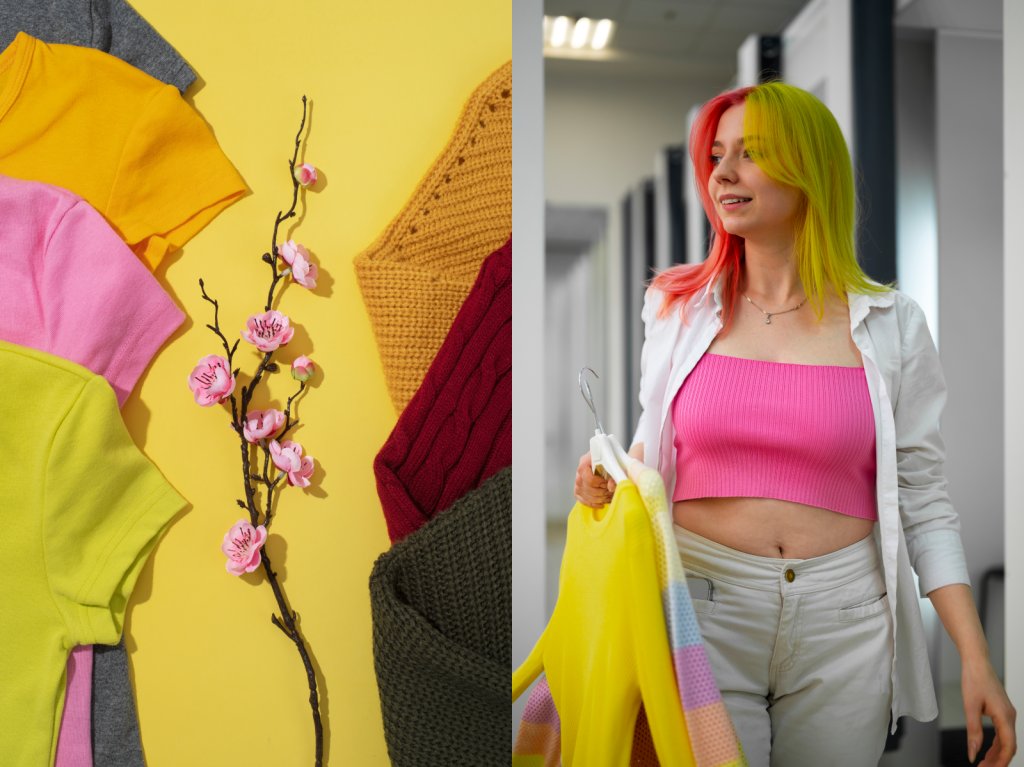 Яркая одежда