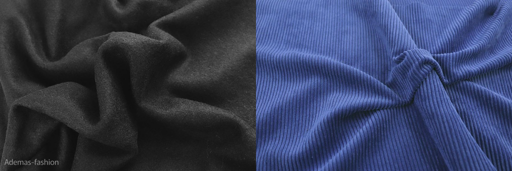 Шерсть и вельвет - ткани