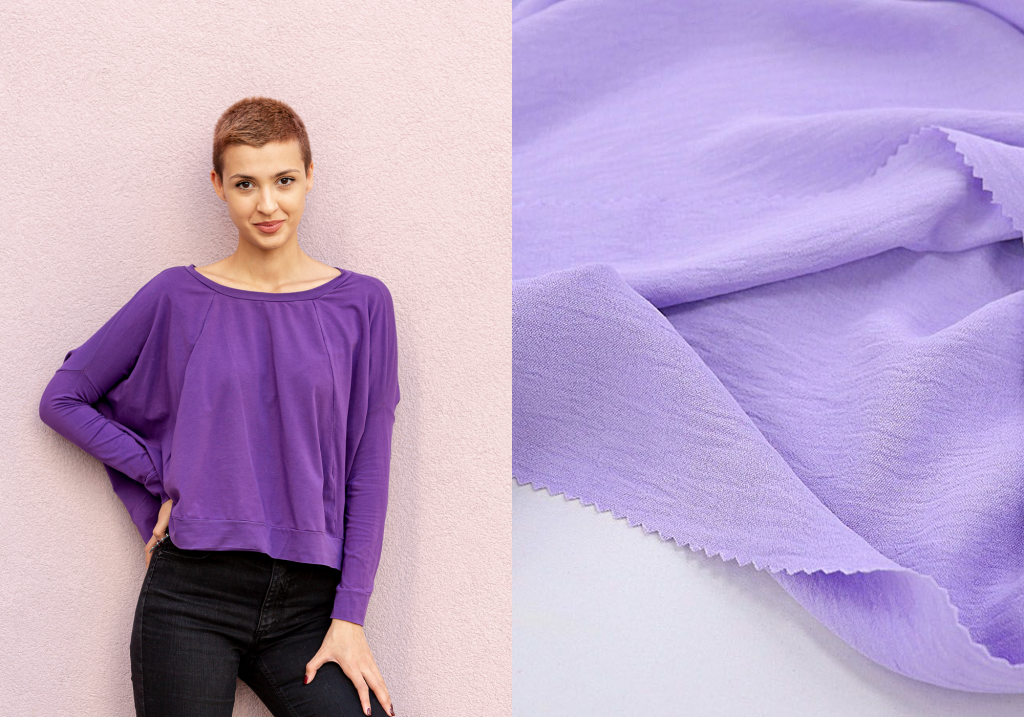Блузочная ткань - модель