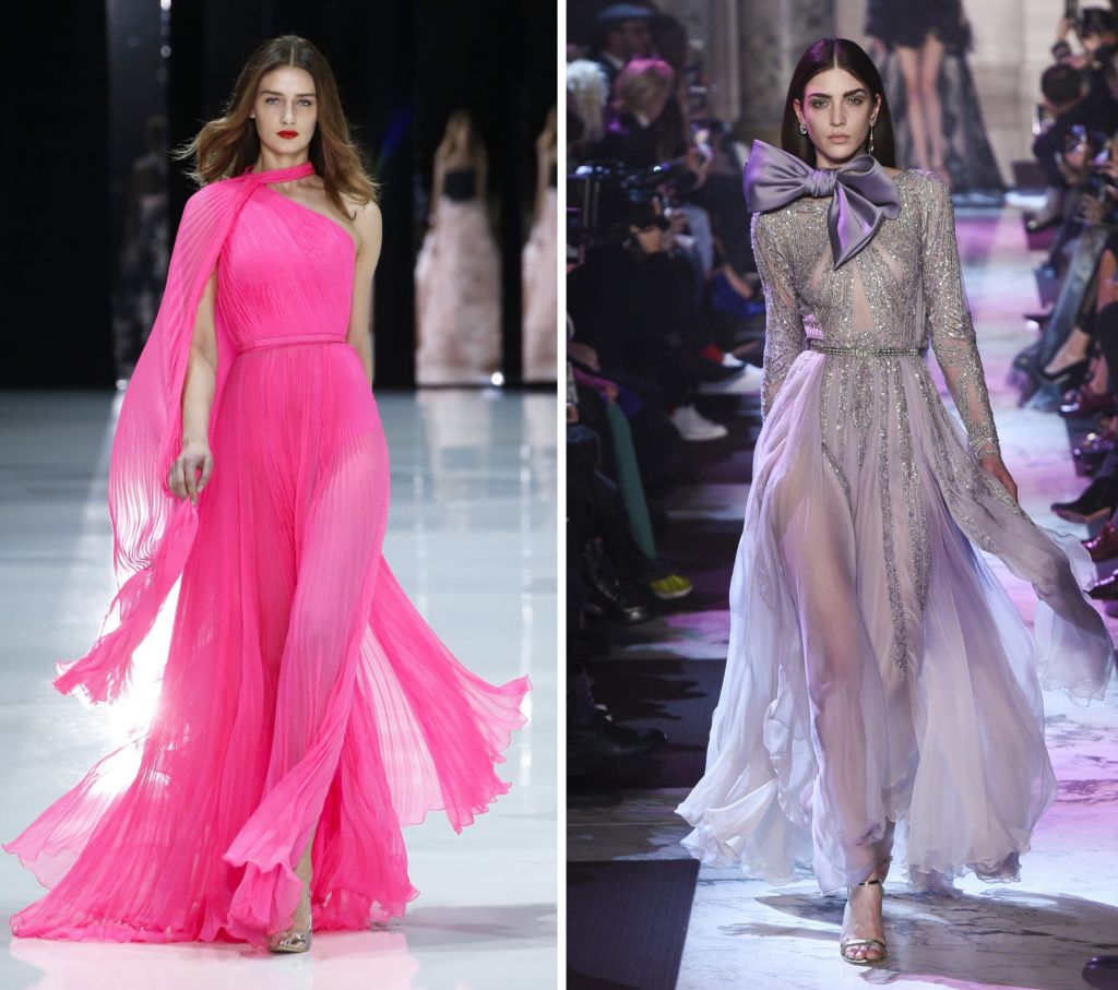 Шифон в коллекции Elie Saab