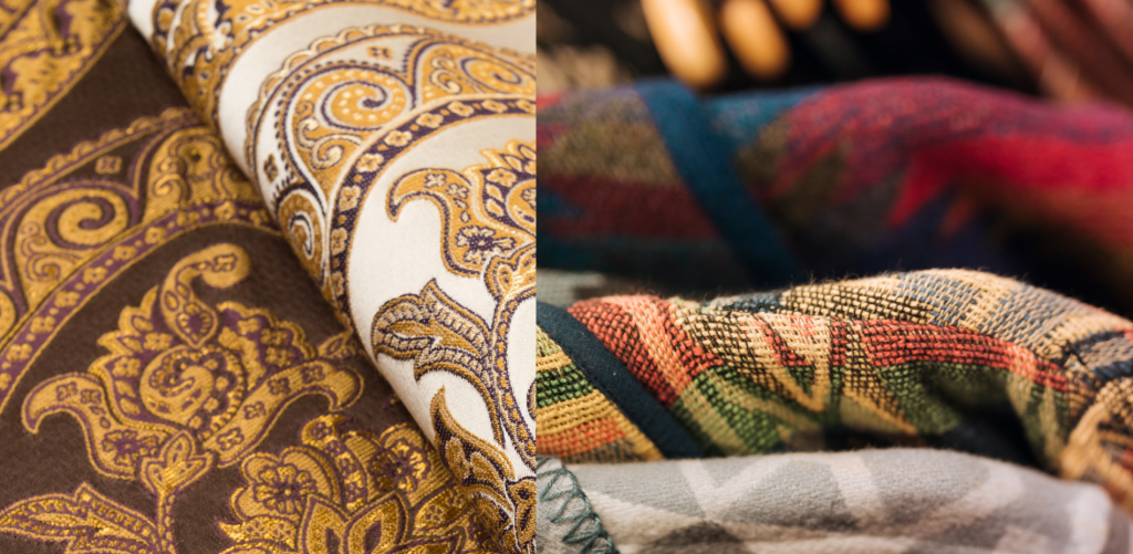 Средневековые гобелены и узорчатые ткани