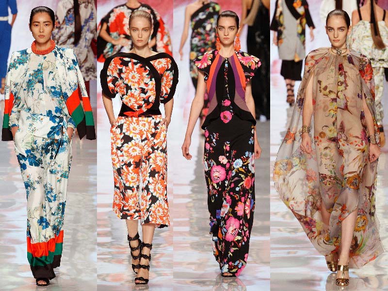 kenzo флористические принты