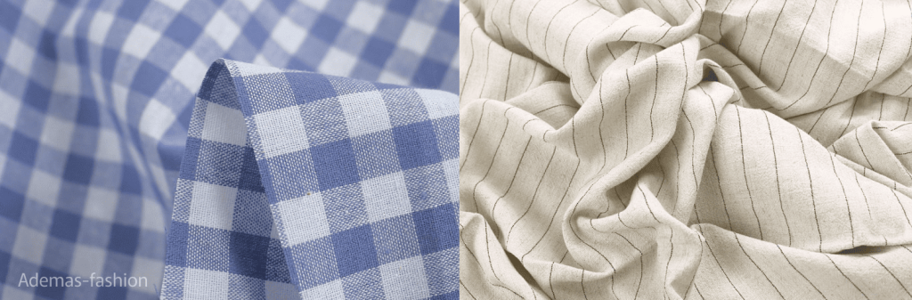 tkan-v-kletku-i-polosku