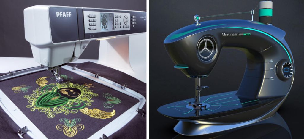 Современные швейные машины